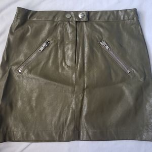 shine star collection skirt zip and buttons S
